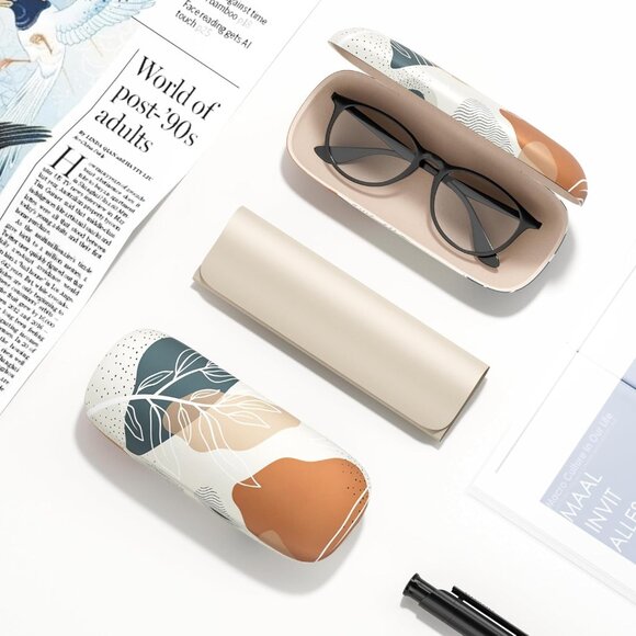 Eyeglasses Case, Hard Shell Protective Case for Glasses, Unisex for Women Men - Picture 6 of 7